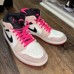 NIKE JORDANS MENS 10.5 and WOMEN 12